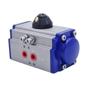 Atuador pneumático rotativo de 1/4 de volta