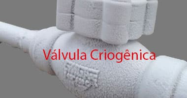 imagem do artigo sobre válvulas criogenicas