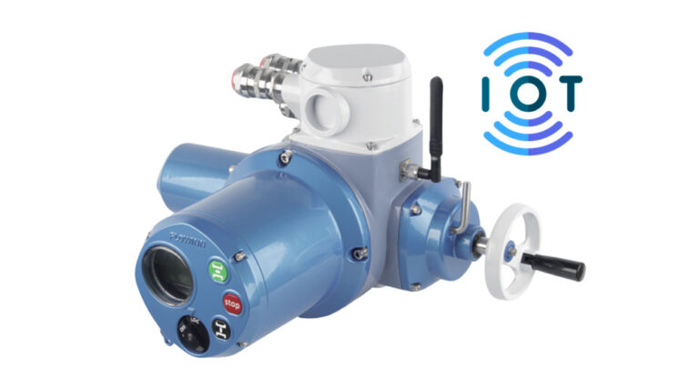 imagem do atuador elétrico inteligente com IoT