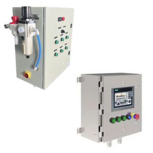 painel de controle eletropneumático da MTi
