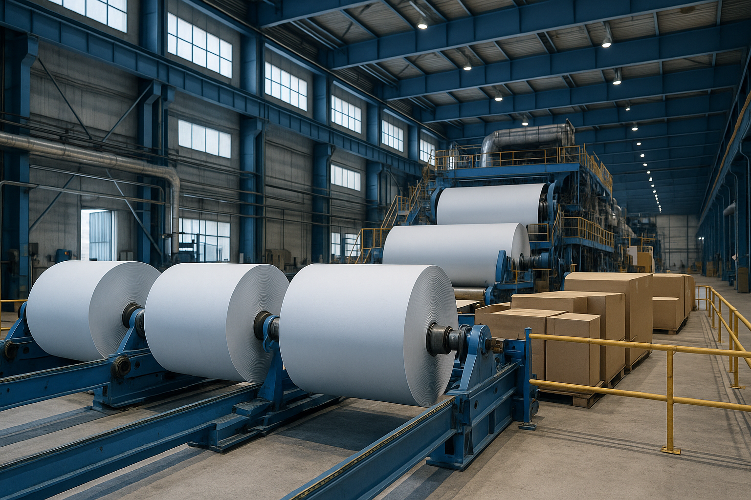 Setor de papel e embalagens MTi