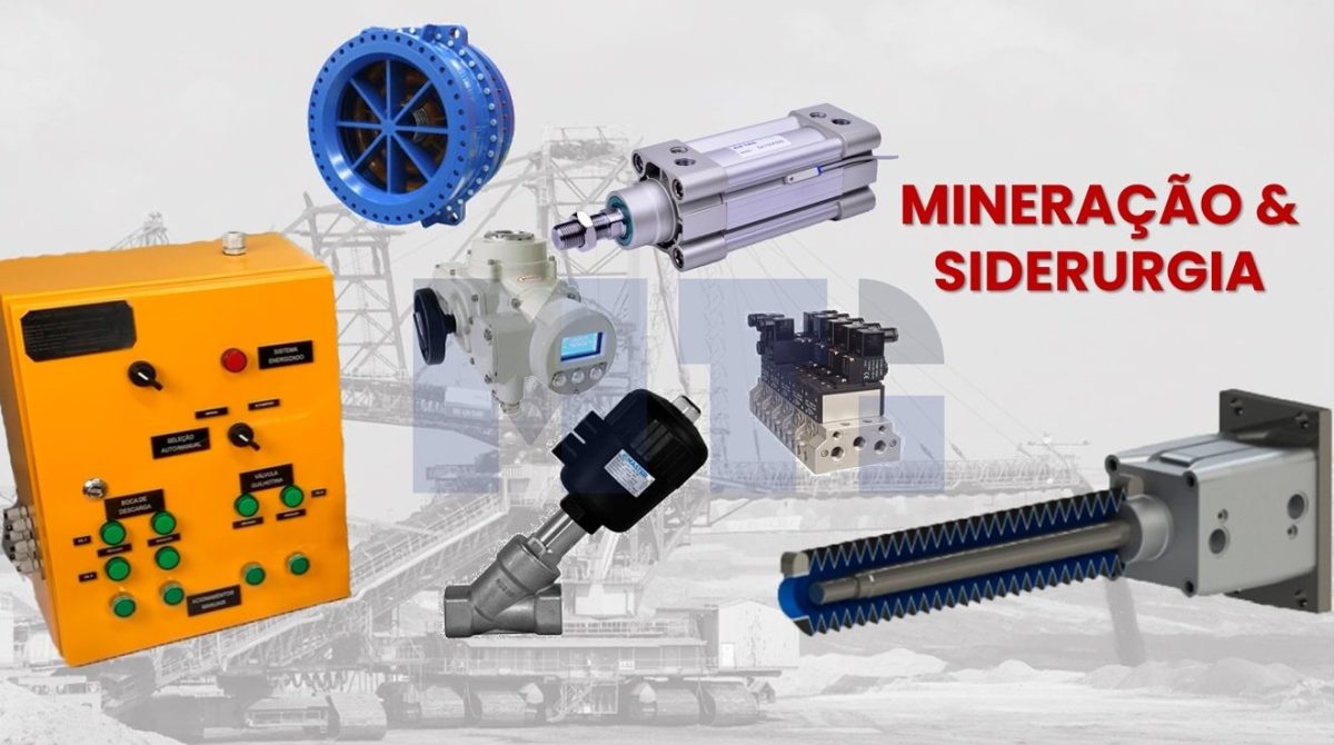 imagem do setor de mineração e siderurgia
